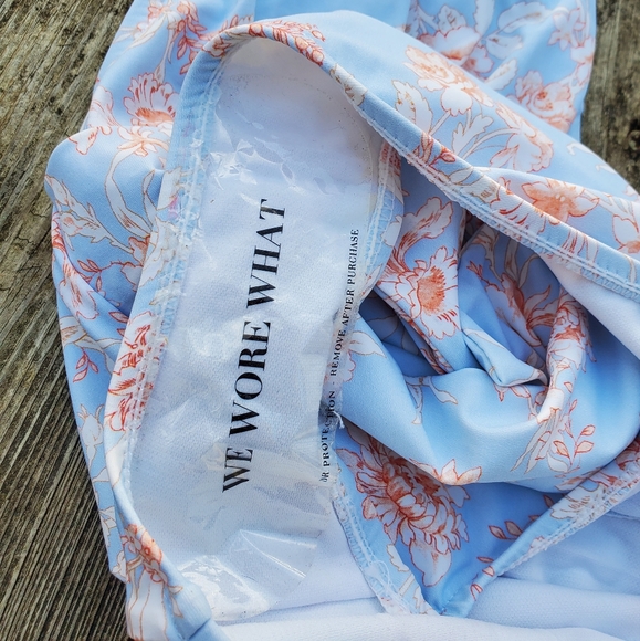 WeWoreWhat Brooklyn Halter One-Piece Swimsuit - Picture 7 of 14